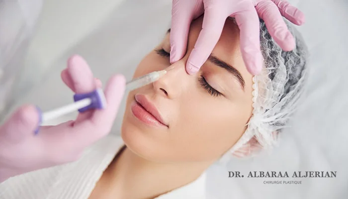 تجميل الانف بدون عملية جراحية