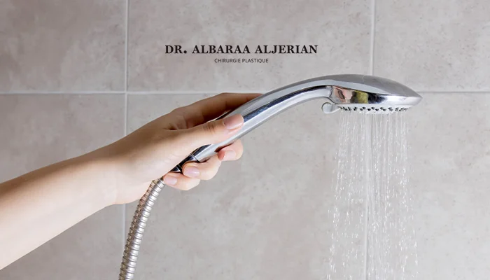 متى يمكن الاستحمام بعد عملية شفط الدهون