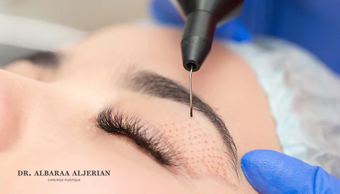 علاج ترهل الجفون بدون جراحة